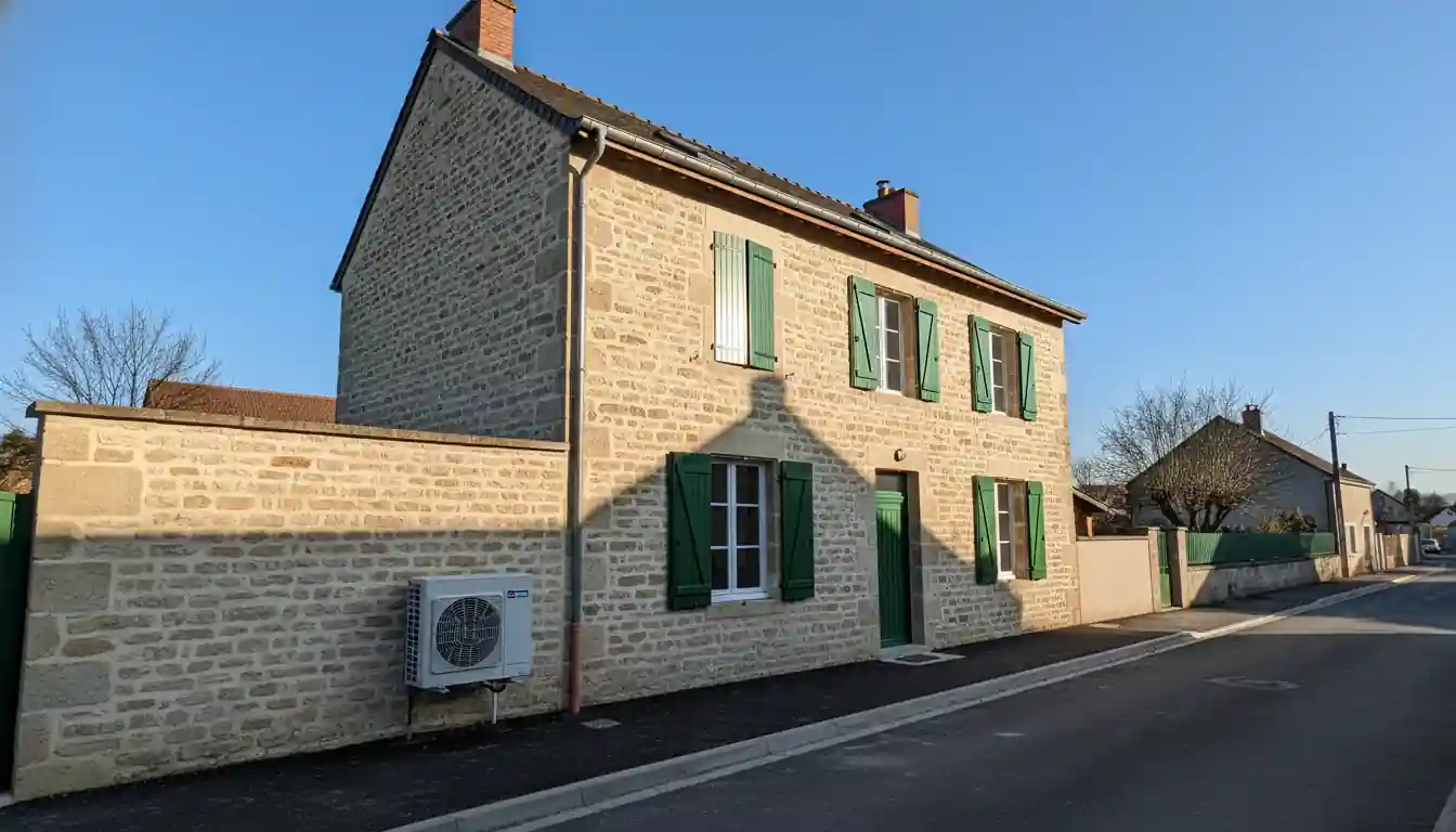 Installation de Pompe à Chaleur à École-Valentin