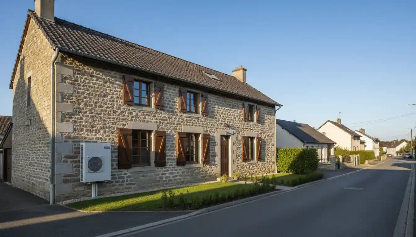 Installation de Pompe à Chaleur à Orchamps-Vennes